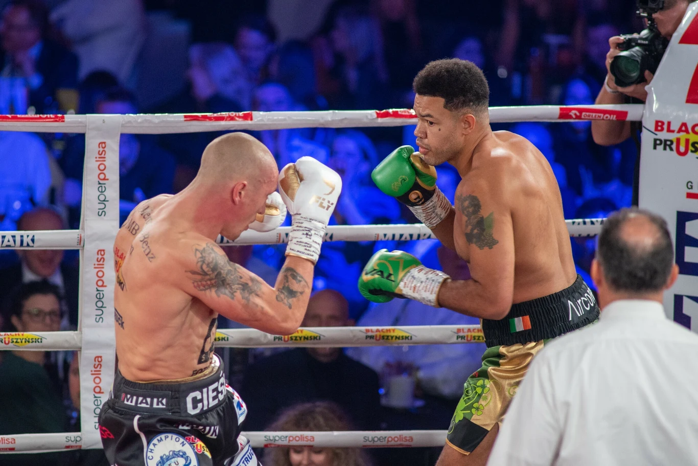 Michał Cieślak (z lewej) i Tommy McCarthy Michał Cieślak (z lewej) i Tommy McCarthy