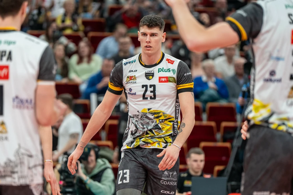 Jordan Zaleszczyk, środkowy Trefla Gdańsk Jordan Zaleszczyk, środkowy Trefla Gdańsk