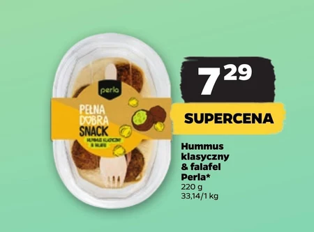Perla Sałatka bulgur z kostkami sera pomidorami i hummusem klasycznym 220 g