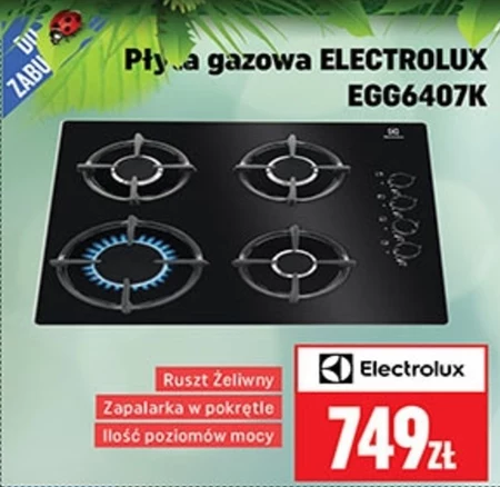 Płyta gazowa Electrolux