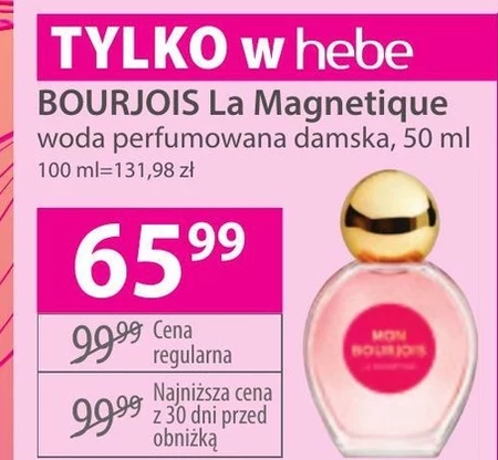 Woda perfumowana damska Bourjois