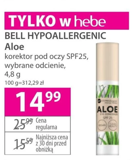 Korektor pod oczy Bell Hypoallergenic