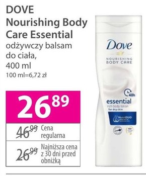 Dove Nourishing Body Care Essential Balsam do ciała 400 ml niska cena
