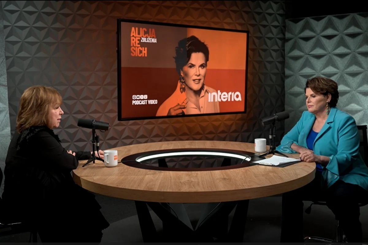 Krystyna Demska-Olbrychska u Alicji Resich