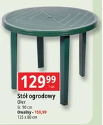 Stół ogrodowy Ołer