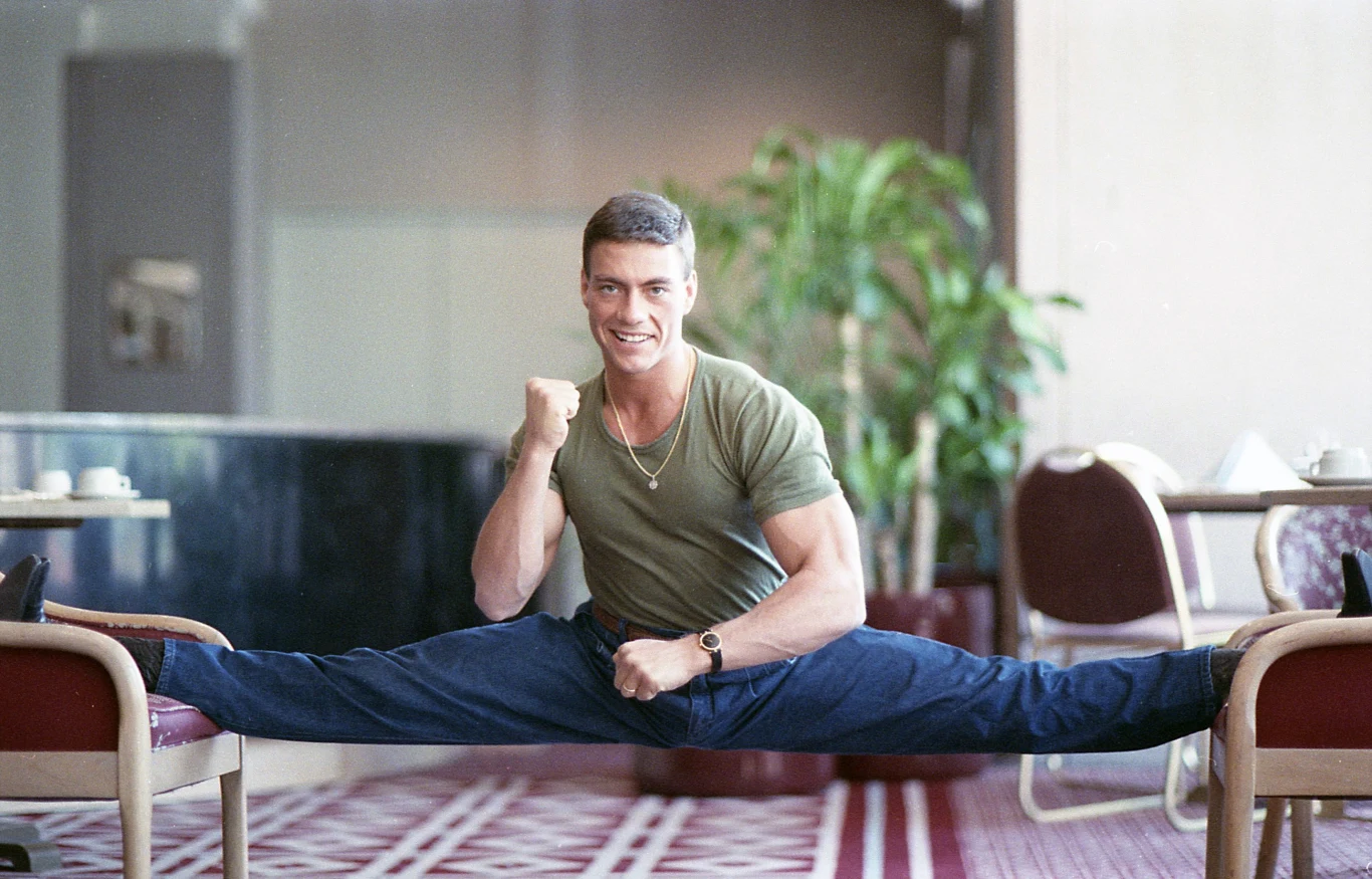 Jean-Claude Van Damme w 1988 roku Jean-Claude Van Damme w 1988 roku