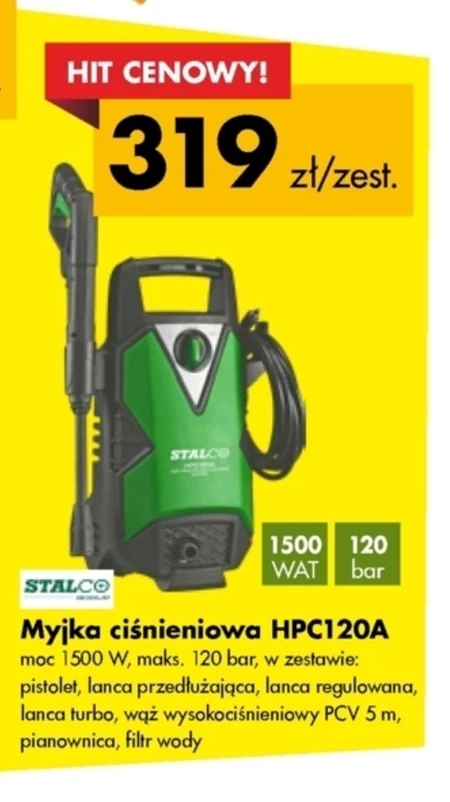 Myjka ciśnieniowa Stalco