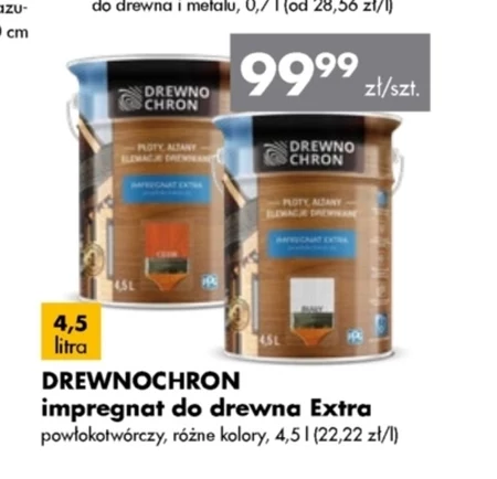 Impregnat do drewna Drewnochron