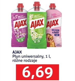 Ajax Floral Fiesta Kwiaty Bzu płyn uniwersalny 1l niska cena