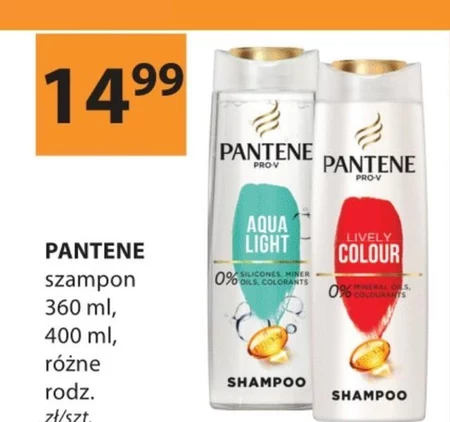 Pantene Pro-V Aqua Light Szampon do włosów przetłuszczających się, 400 ml