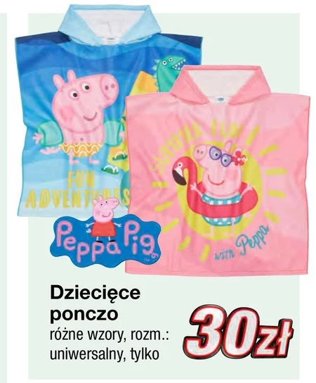 Ponczo Peppa Pig