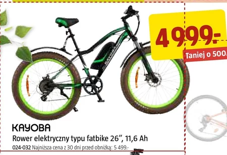 Електричний велосипед Kayoba