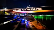 W Warszawie otwarto nowy most pieszo-rowerowy łączący Śródmieście z Pragą. Ma 452 metry długości