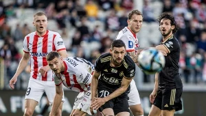 Mecz Cracovii z ŁKS-em Łódź