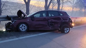 Groźny wypadek na drodze krajowej nr 8