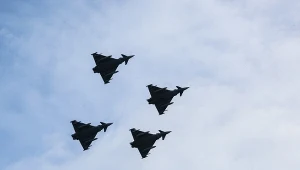 Niemieckie myśliwce Eurofighter przechwyciły rosyjski samolot Ił-20 / zdj. ilustracyjne