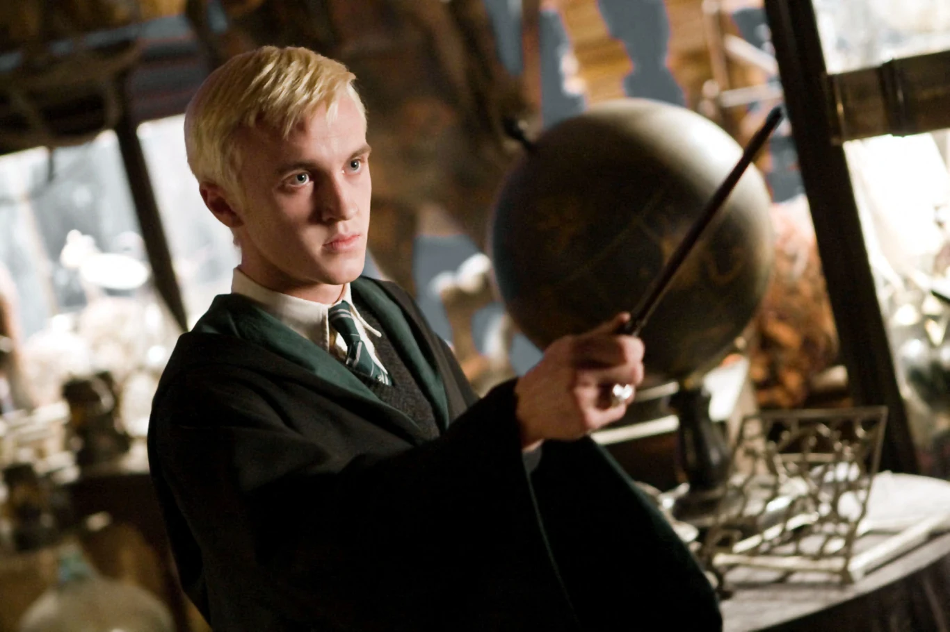 Tom Felton jako Draco Malfoy Tom Felton jako Draco Malfoy