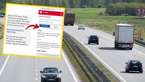 Nowy rodzaj oszustwa. Narażeni są kierowcy, którzy jeżdżą autostradą