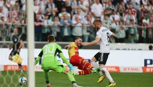 Znakomite widowisko w Warszawie. Legia skomplikowała sobie walkę o tytuł