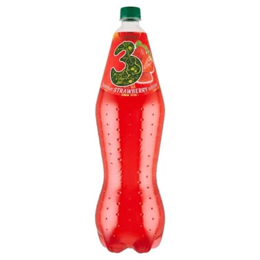 Zbyszko 3 Napój gazowany truskawki 1,75 l - 0