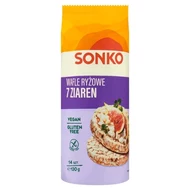 Sonko Wafle ryżowe 7 ziaren 130 g (14 sztuk)