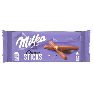 Milka Choco Sticks Ciastka oblane czekoladą mleczną 112 g  - 0