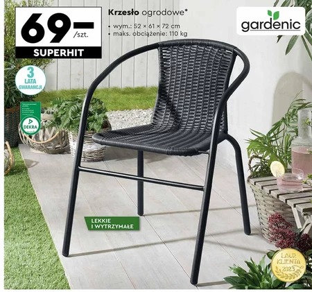 Krzesło ogrodowe Gardenic