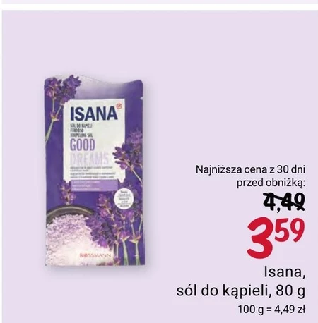 Sól do kąpieli Isana