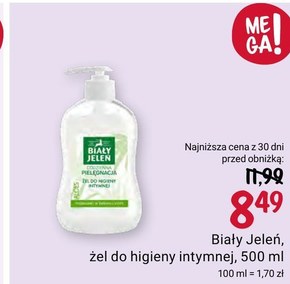 Biały Jeleń Żel do higieny intymnej aloes 500 ml niska cena