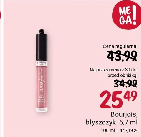 Błyszczyk Bourjois