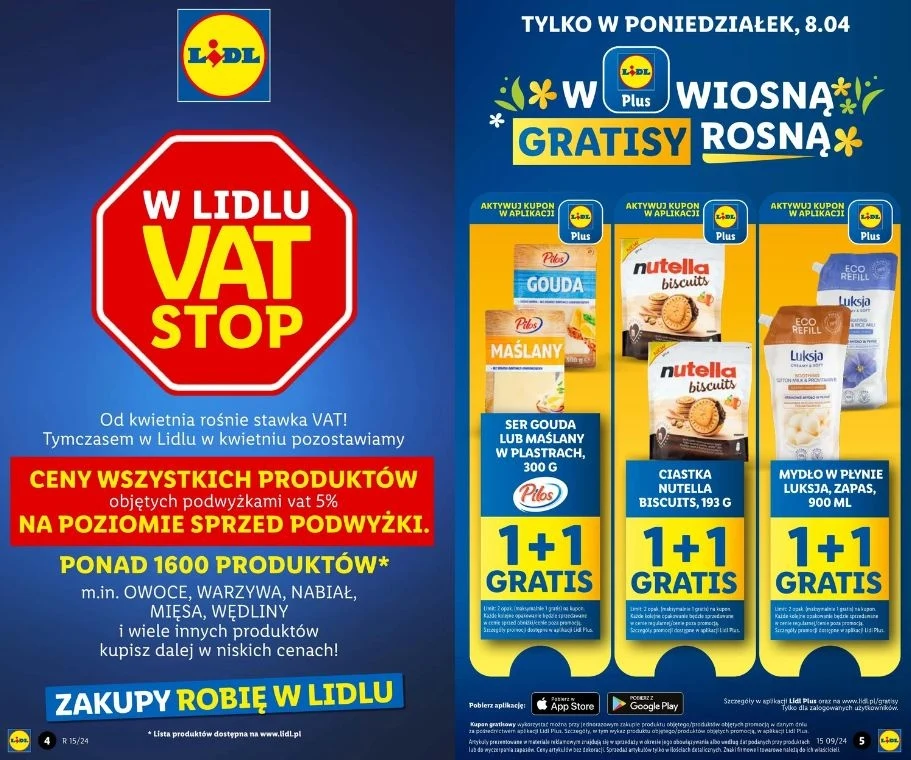 Lidl oferuje gratisowe promocje!