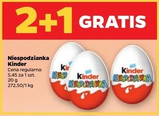 Promocja na Kinder Niespodziankę w Netto! 
