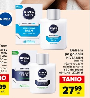 NIVEA MEN Sensitive Łagodzący balsam po goleniu 100 ml niska cena