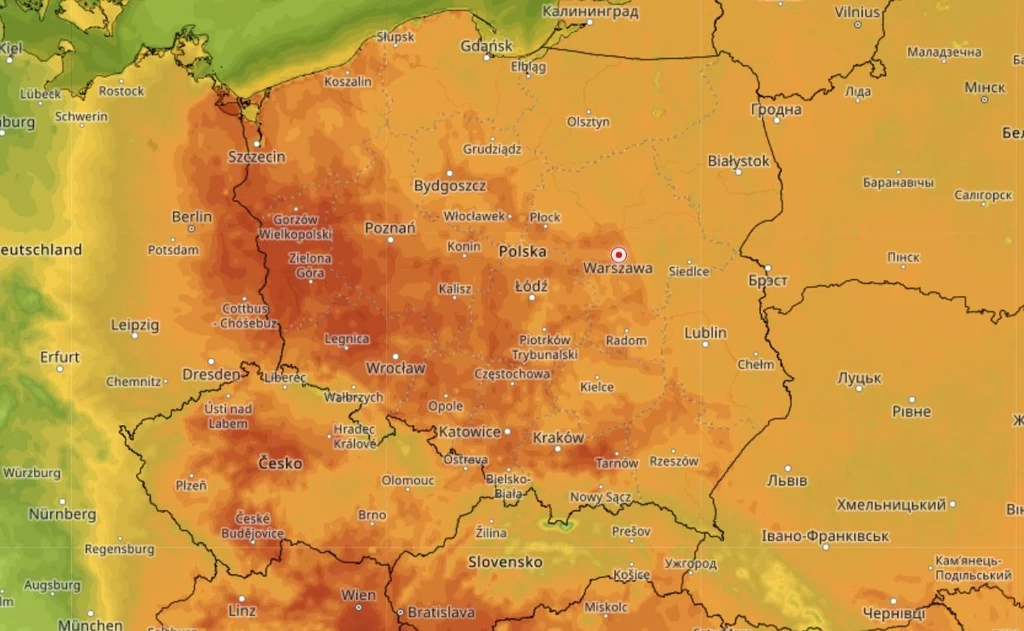 Temperatura powietrza w Polsce na początku kwietnia miejscami sięga 30 stopni Celsjusza 