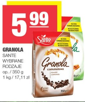 Sante Granola czekoladowa 350 g niska cena