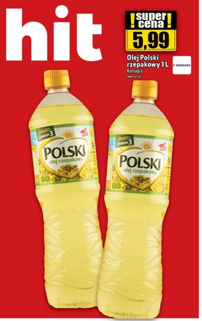 Polski olej rzepakowy 1 l niska cena