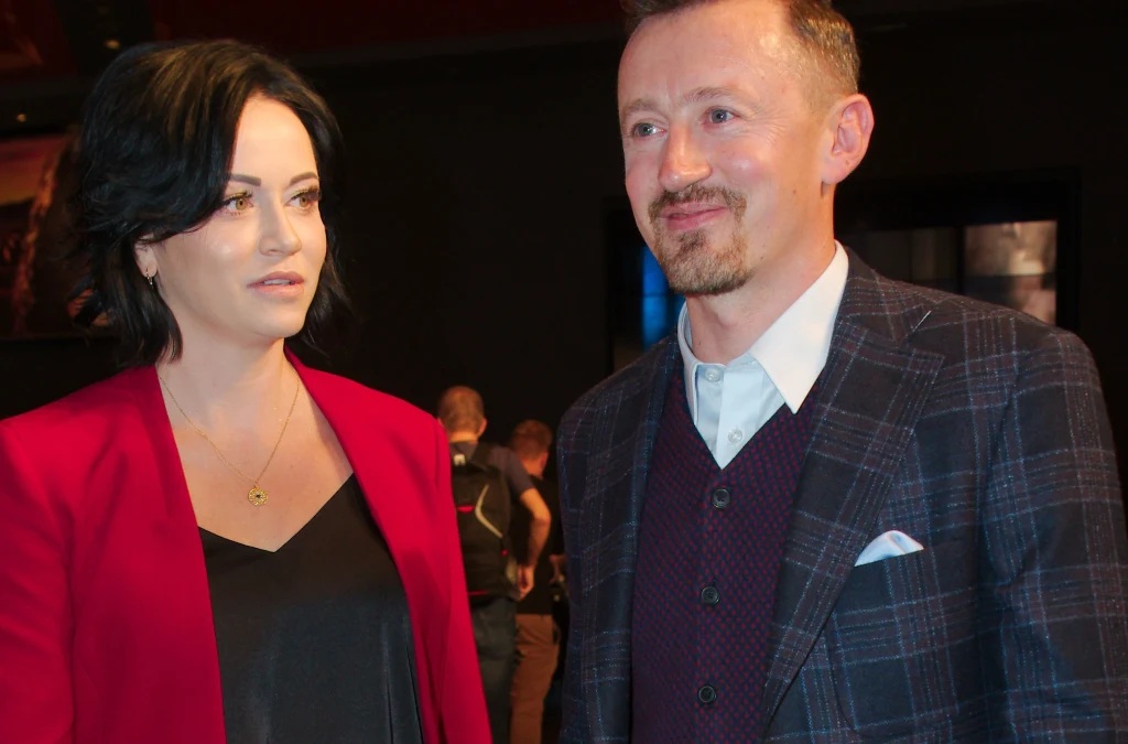 Iza Małysz i Adam Małysz