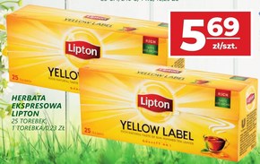 Lipton Yellow Label Herbata czarna 50 g (25 torebek) niska cena