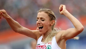 Angelika Cichocka po zwycięstwie w ME w Amsterdamie