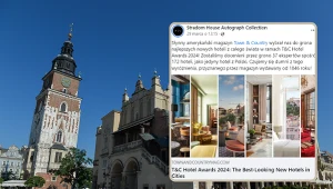 Krakowski hotel jednym z najlepszych na świecie. Wyróżniono go w prestiżowym konkursie