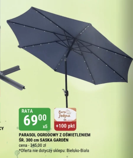 Parasol ogrodowy Saska