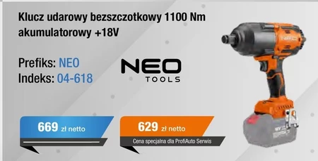 Klucz udarowy Neo Tools