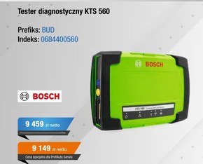 Tester diagnostyczny Bosch niska cena