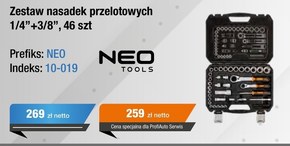 Zestaw nasadek Neo Tools niska cena