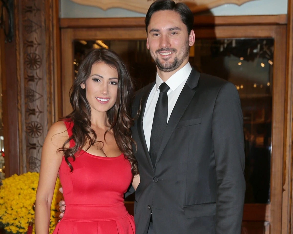 Małgorzata Bachleda-Curuś z mężem Adamem Małgorzata Bachleda-Curuś z mężem Adamem