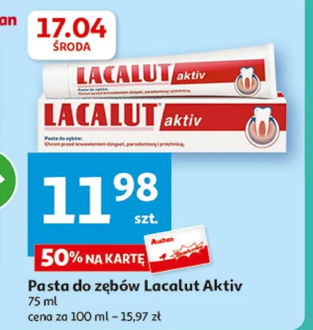 Pasta do zębów Lacalut