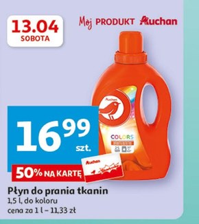 Płyn do prania Auchan niska cena