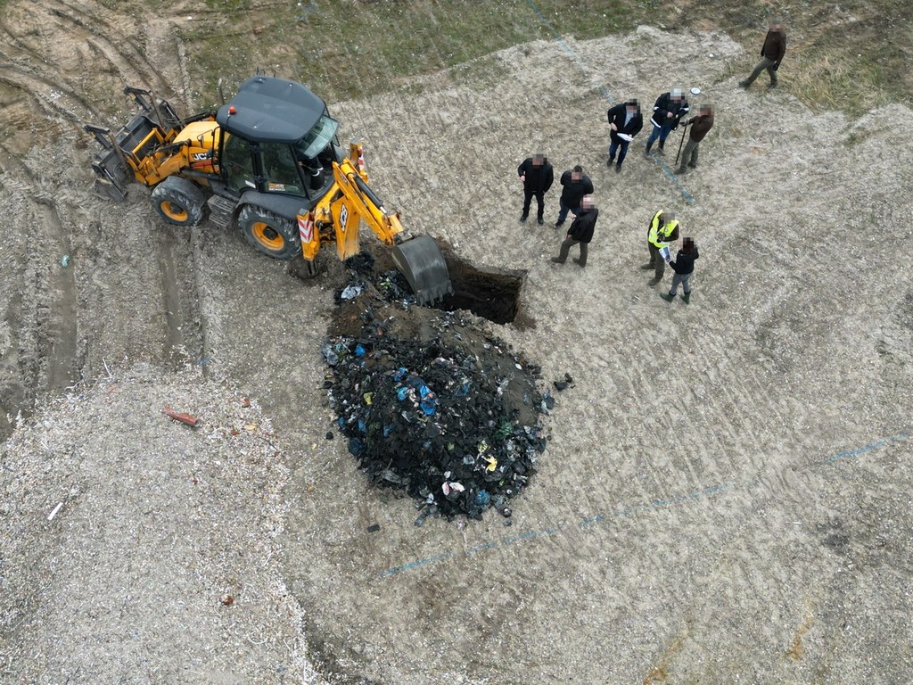 Teren kopalni kruszywa w woj. kujawsko-pomorskim