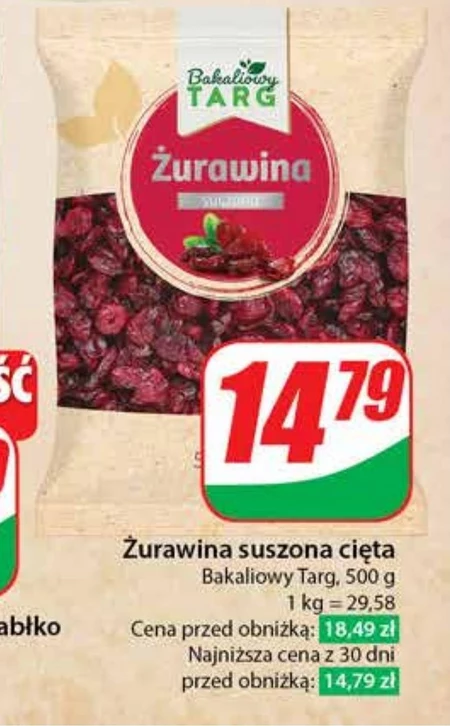 Żurawina suszona Bakaliowy Targ