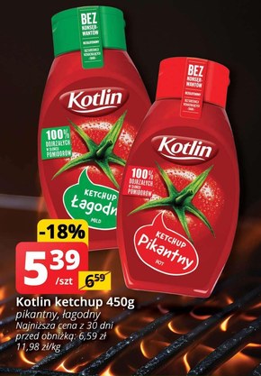 Kotlin Ketchup łagodny 450 g niska cena